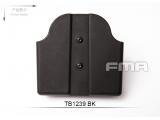 FMA Double Magazine Case , Belt Model BK  TB1239-BK